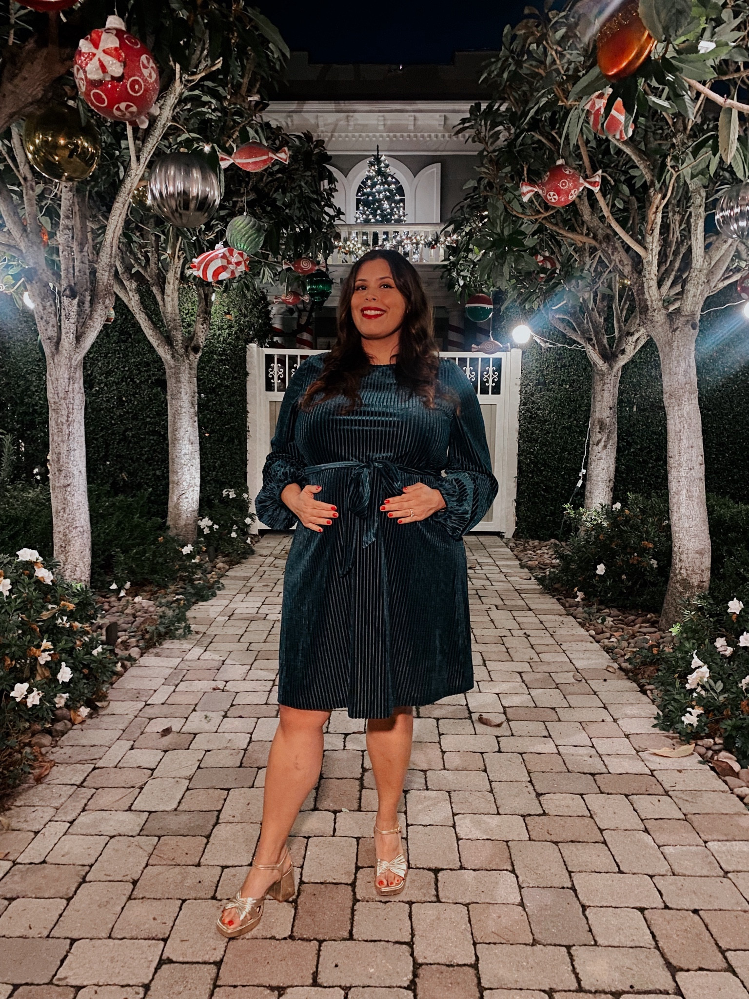 Christmas Outfit Inspiration — Maternity Edition (wearing a Large)

#LTKbump #LTKshoecrush #LTKHoliday