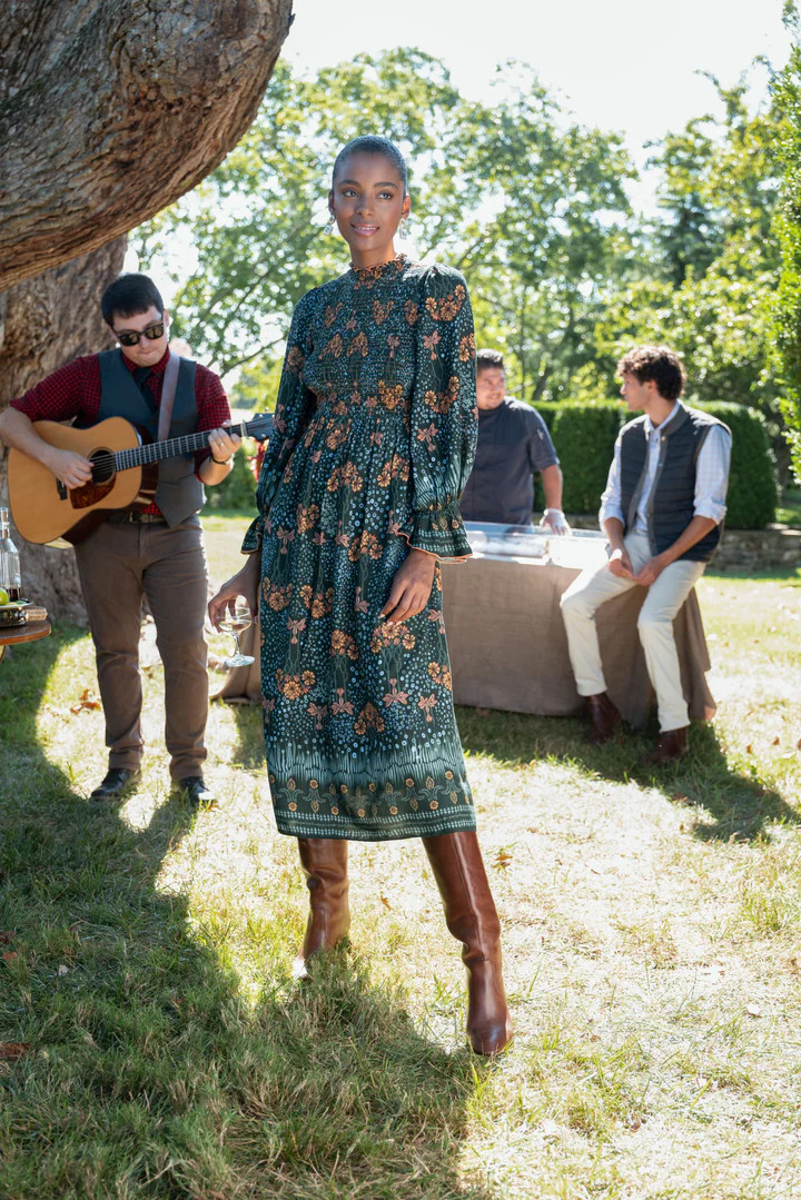 Glas Glen Aurnia Midi Dress | Tuckernuck (US)