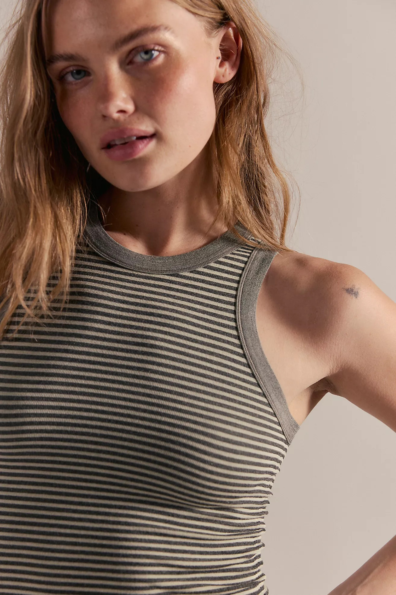 So Soft Seamless Modal Stripe Tank | Free People (Global - UK&FR Excluded)