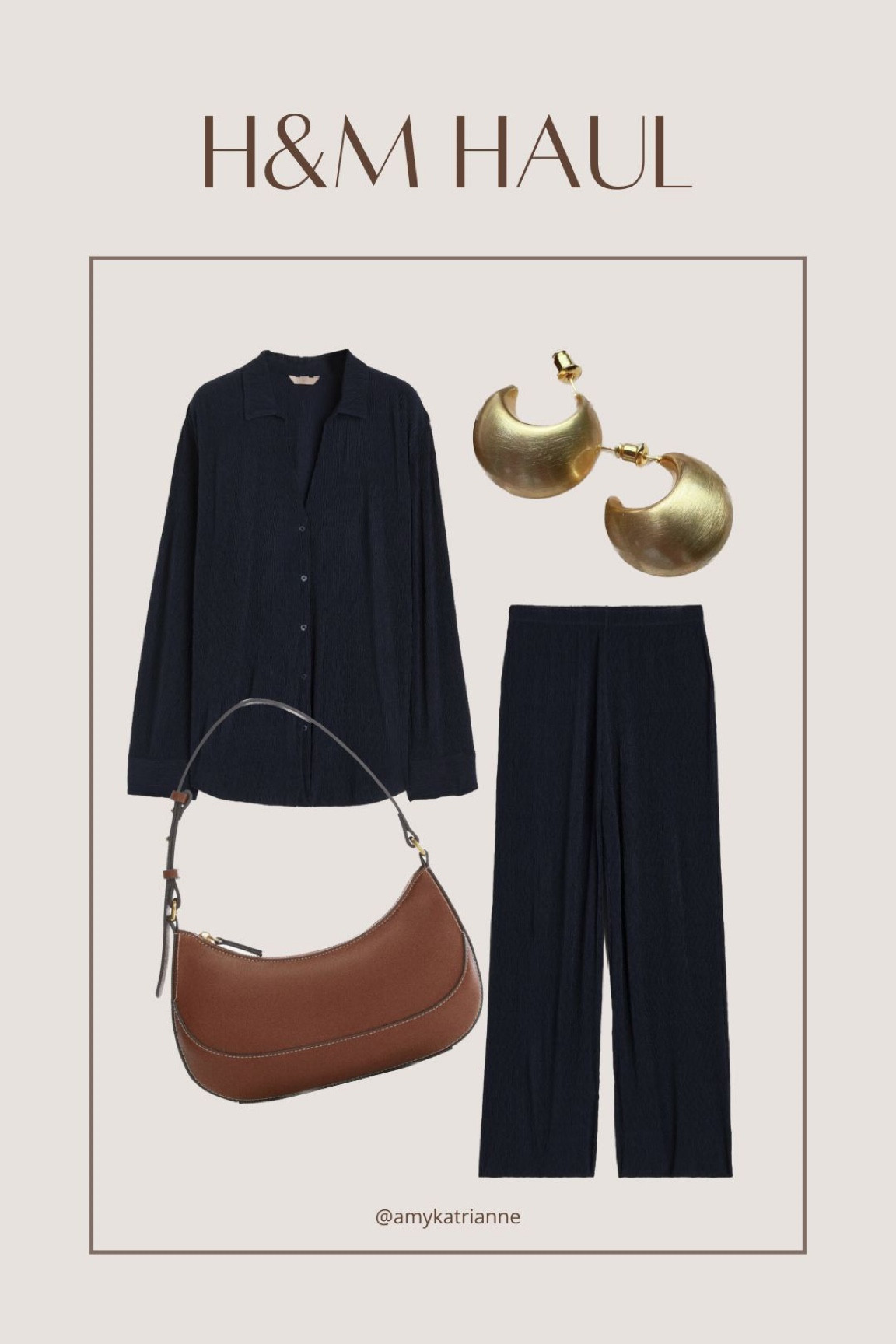The perfect work from home outfit from the highstreet - specifically h&m! 
I am 5’2 and a little bit and wear a size 6 or XS normally
Shirt - S (could’ve stayed true to size as is quite oversized)
Trousers - XS 

#LTKSeasonal #LTKworkwear #LTKfindsunder50