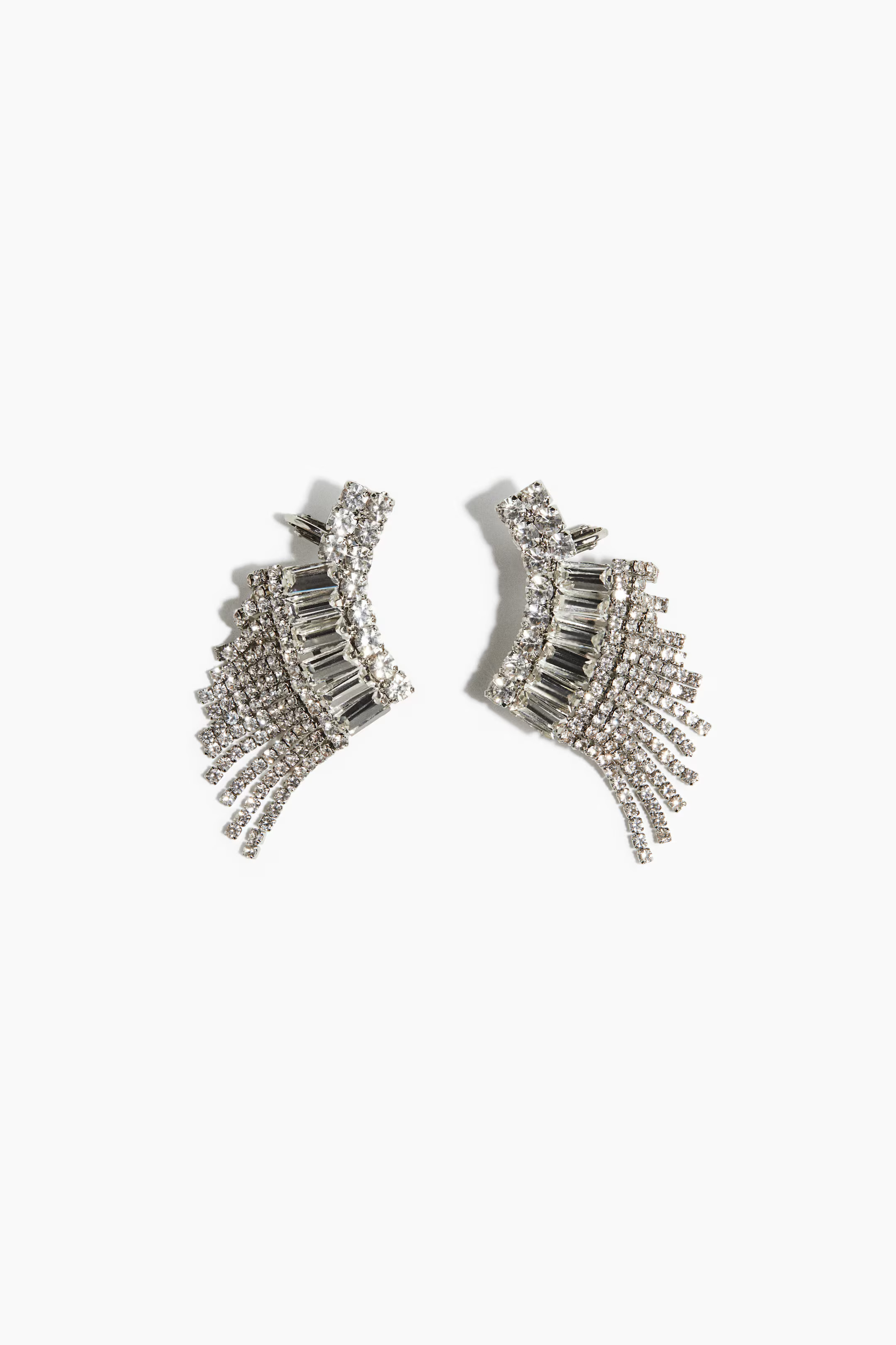 Wing-shaped rhinestone earrings | H&M (UK, MY, IN, SG, PH, TW, HK)