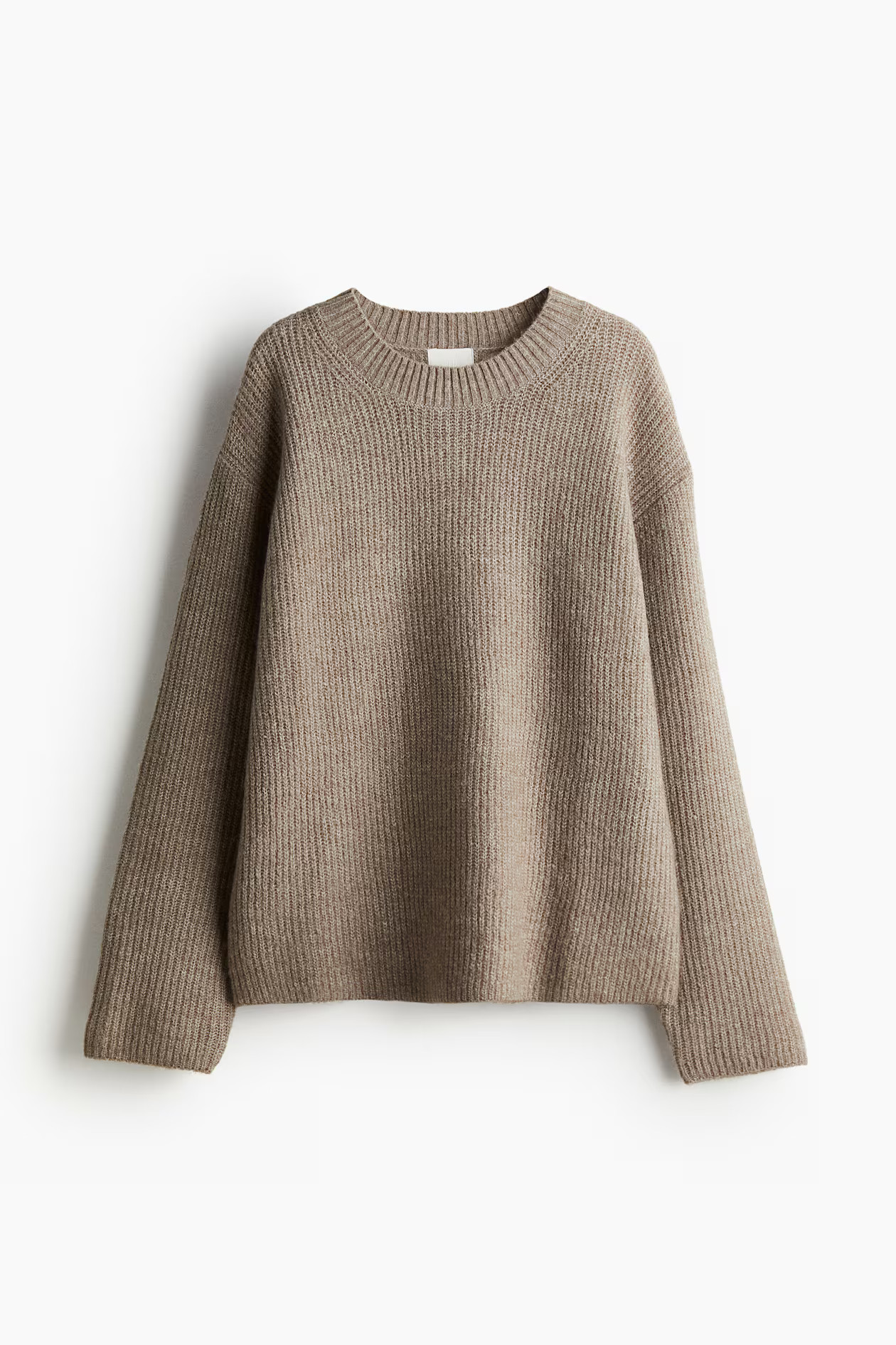 Rib-knit jumper - Cream - Ladies | H&M GB | H&M (UK, MY, IN, SG, PH, TW, HK)