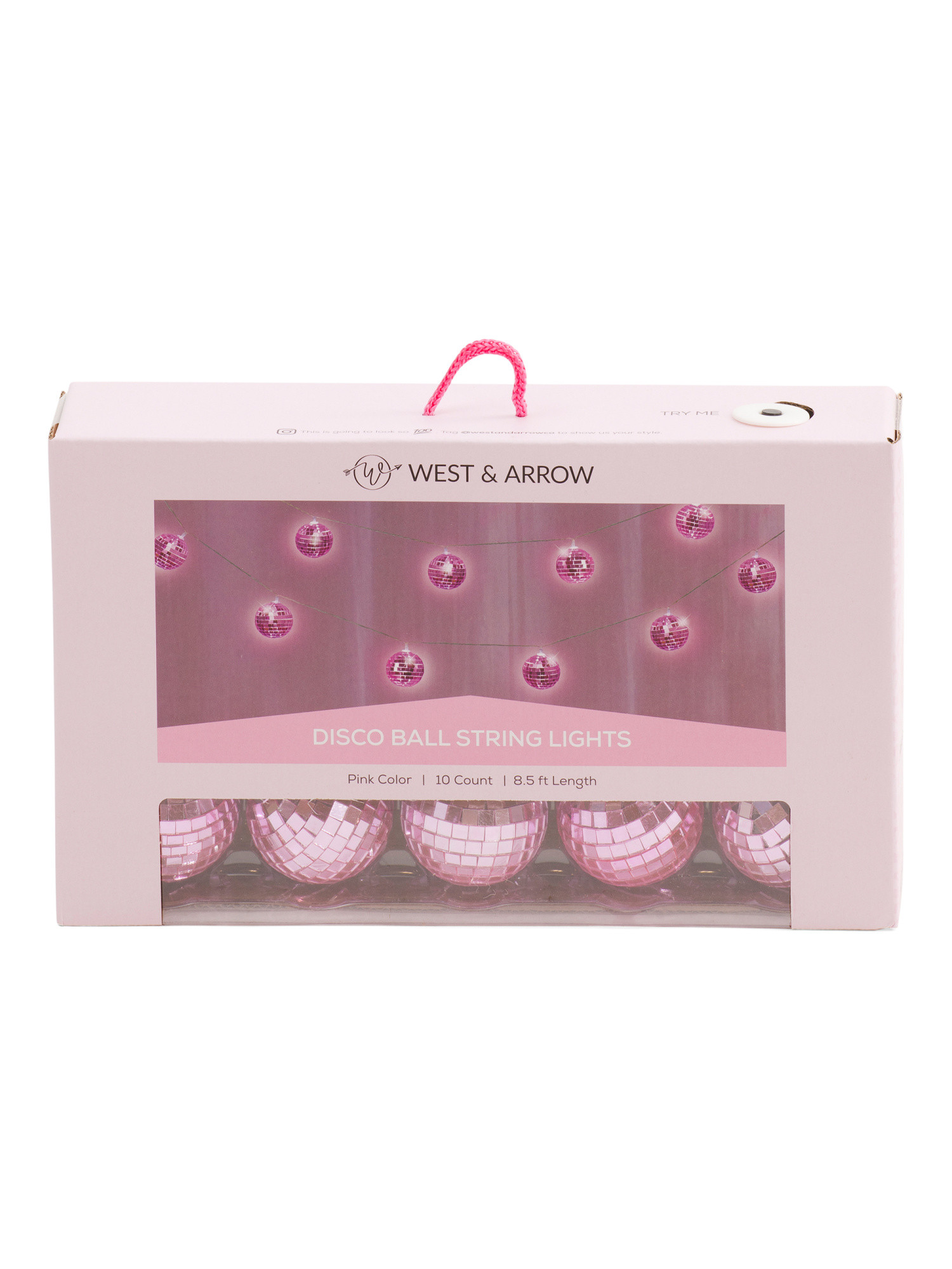 10ct Disco Ball String Lights | Lighting | Marshalls | Marshalls