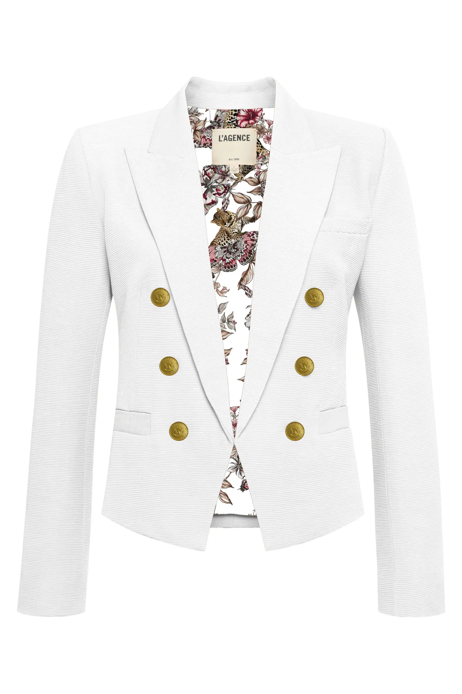 Brooke Texture Double Breasted Crop Blazer (Women) | Nordstrom | Nordstrom
