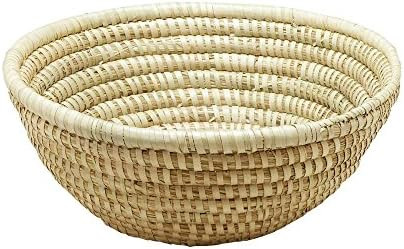 Ten Thousand Villages Natural Woven Kaisa Grass Bowl 'Kaisa Grass Bowl 14"' | Amazon (US)