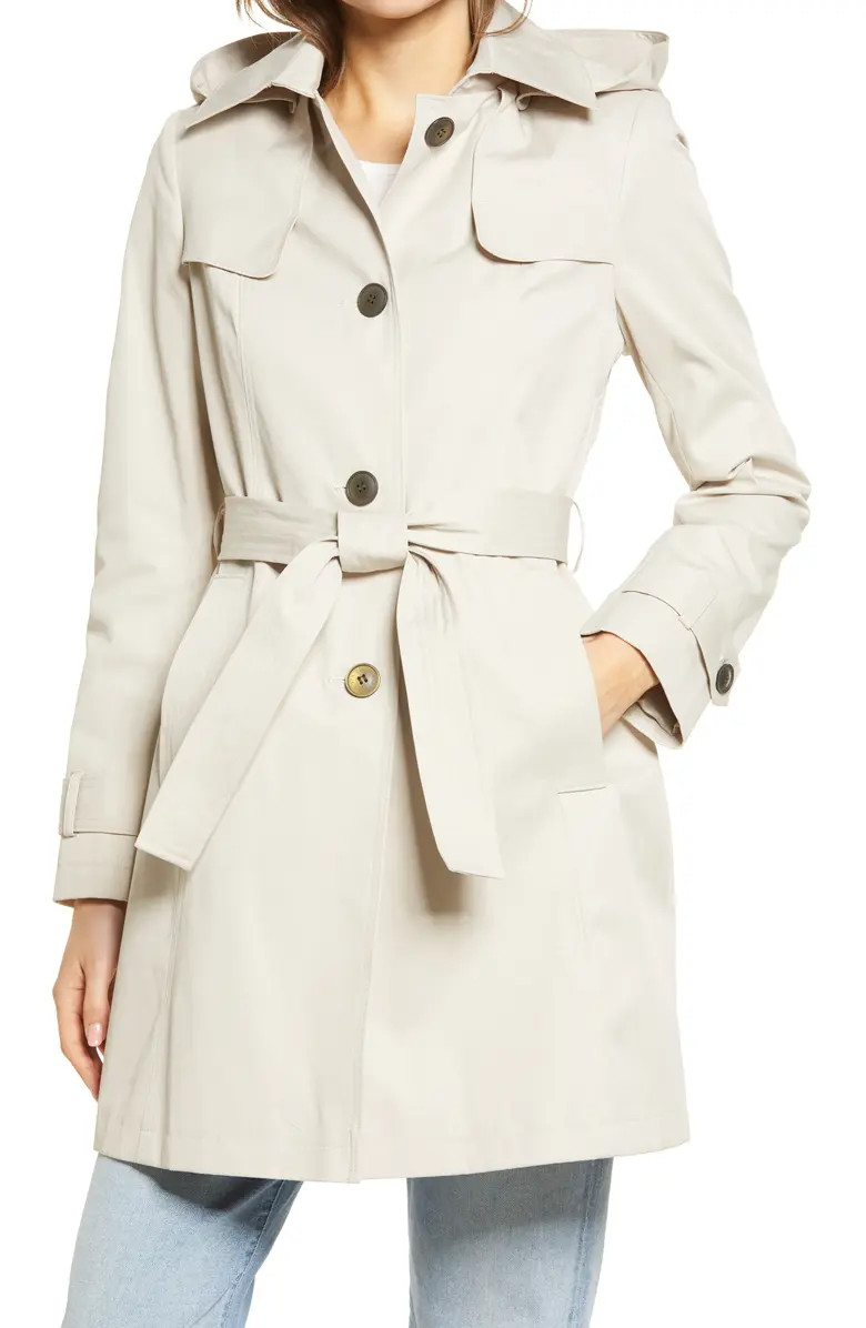 Belted Water Repellent Trench Coat | Nordstrom