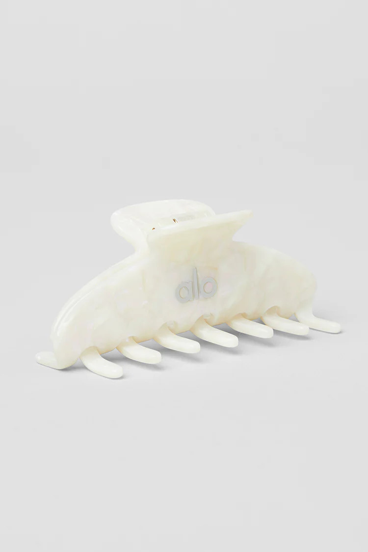 90's Claw Clip - White Pearl | Alo Yoga (US)