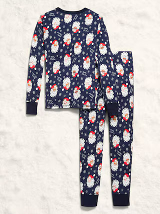 Gender-Neutral Snug-Fit Graphic Pajama Set for Kids | Old Navy (US)