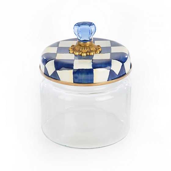 Royal Check Small Kitchen Canister | MacKenzie-Childs