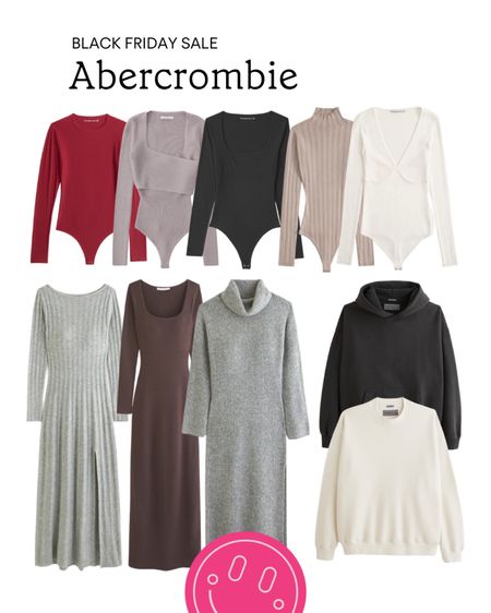 Abercrombie is having a 25% off sale for Black Friday that is already running!! These are my favorite fall and winter bodysuits, hoodies and sweater dresses

#LTKCyberWeek #LTKsalealert #LTKSeasonal