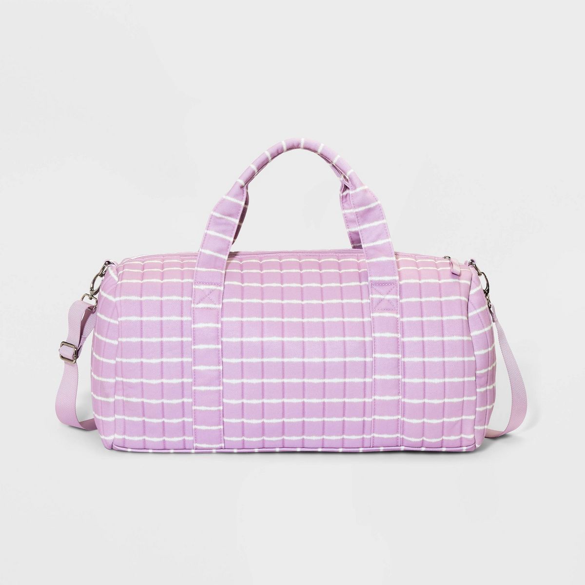 Girls' Quilted Duffel Bag - art class™ Purple | Target