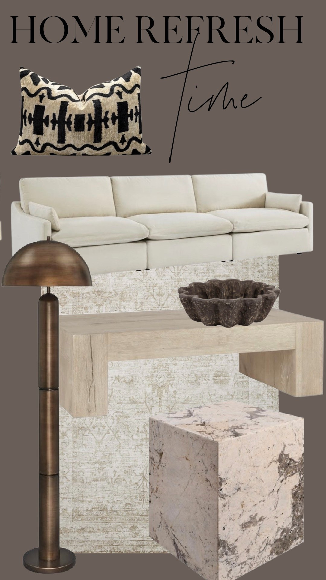 Home refresh made easy 🤍 These are the pieces I’d use to instantly warm up a living room without overdoing it.

#LTKFindsUnder100 #LTKSaleAlert #LTKHome