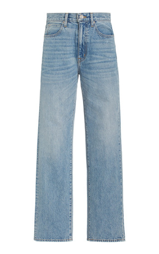 London Rigid High-Rise Straight-Leg Jeans | Moda Operandi (Global)