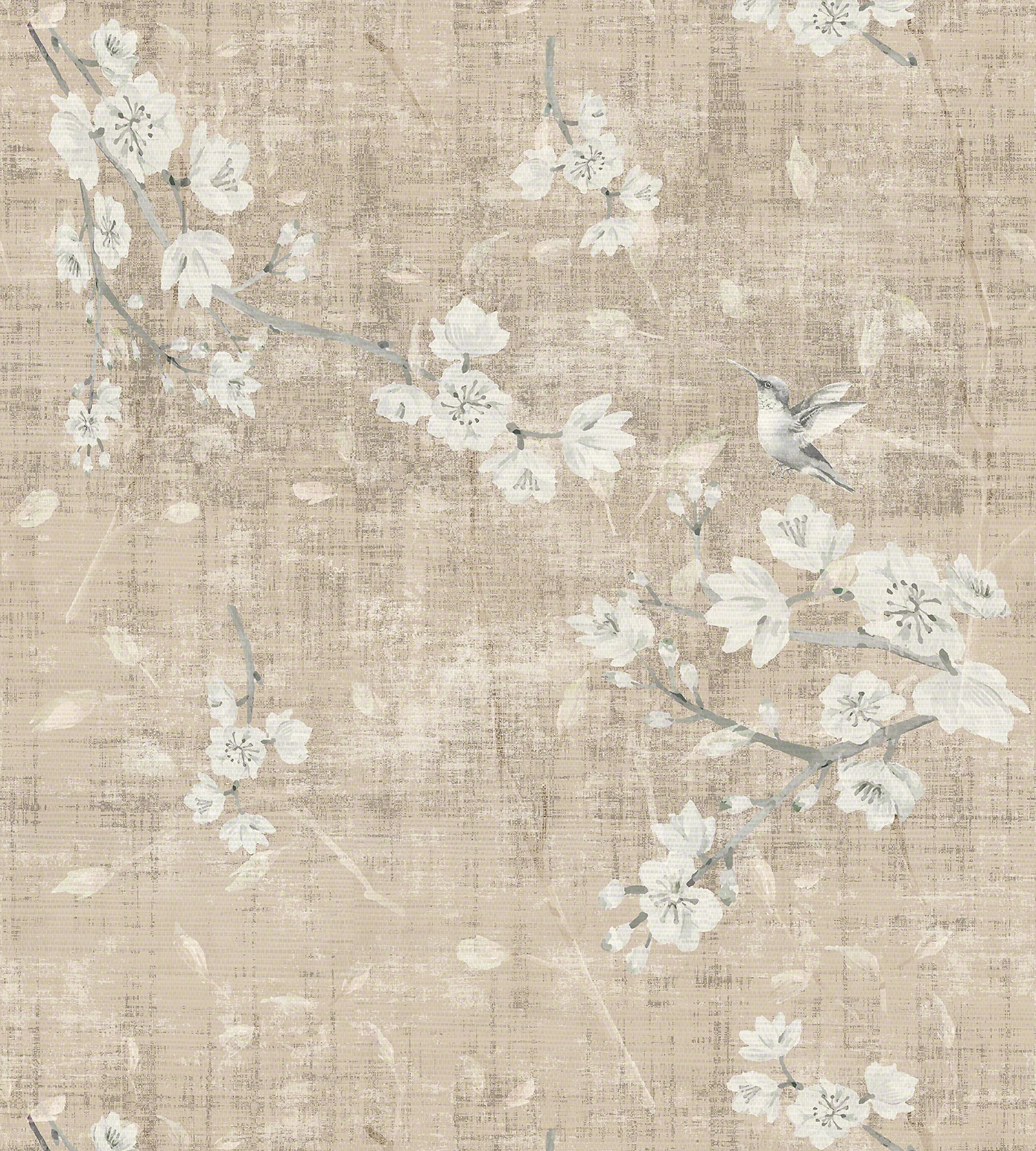 Chinoiserie Blossom Fantasia 24' L x 34" W Texture Wallpaper Roll | Perigold