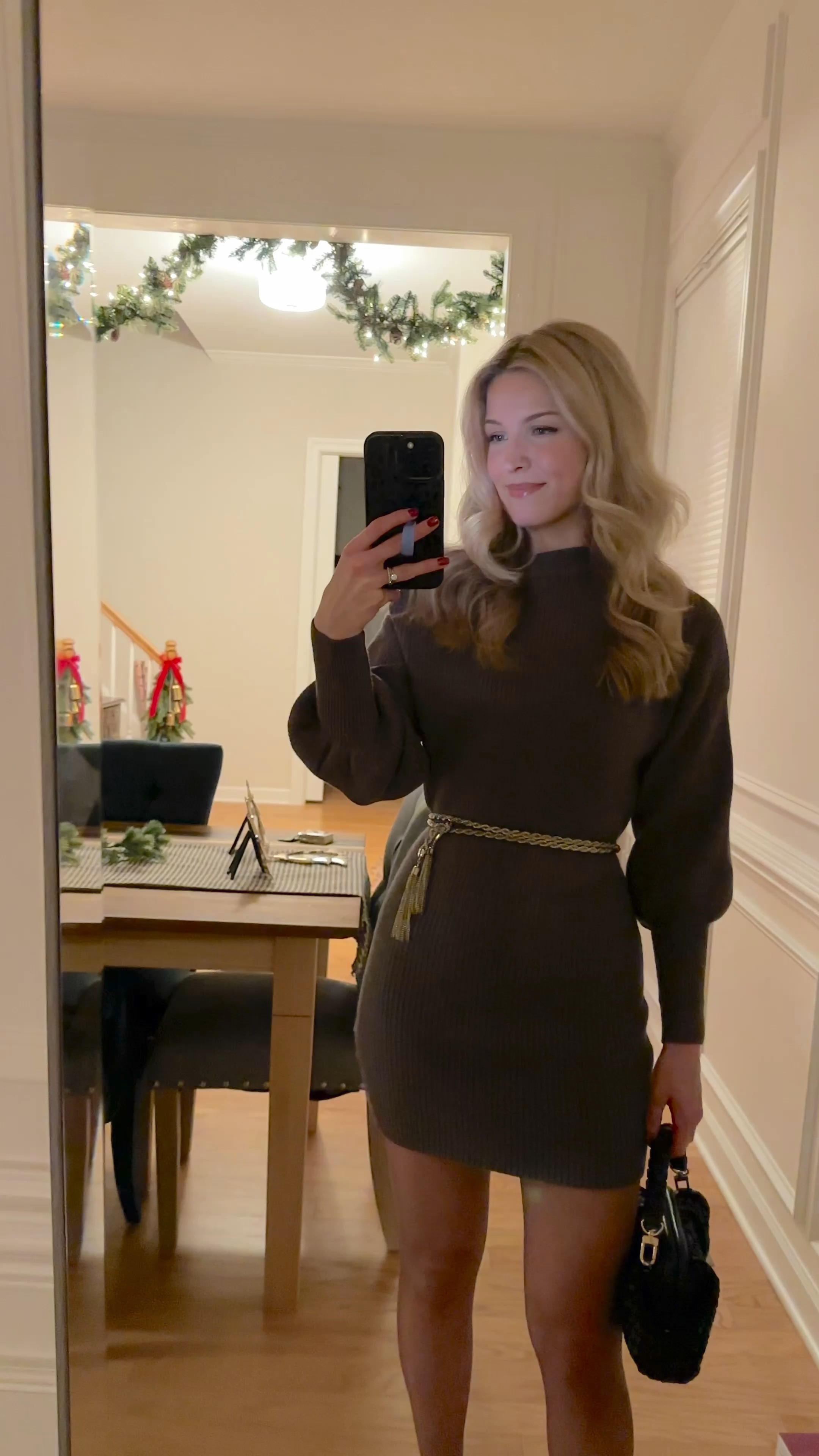 Christmas party or NYE outfit. Linking similar options. Sweater dress and tights  

#LTKHoliday #LTKFindsUnder100 #LTKStyleTip