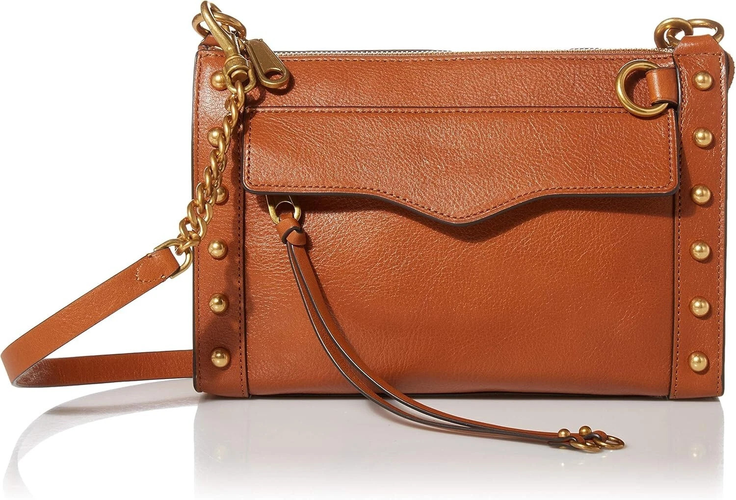 Rebecca Minkoff  Women's MAB Crossbody with Studs Caramello | eBay AU