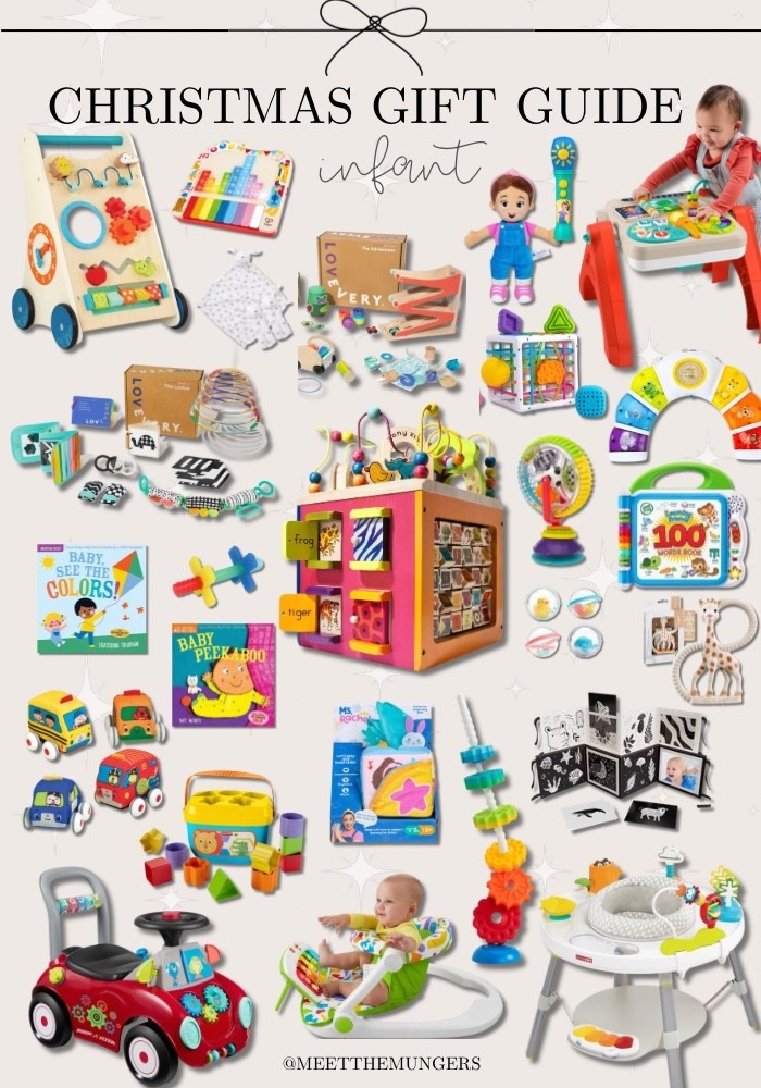 Christmas gift ideas for infants! Christmas gift guide for babies newborn - 12+ months!



#LTKBaby #LTKGiftGuide #LTKHoliday