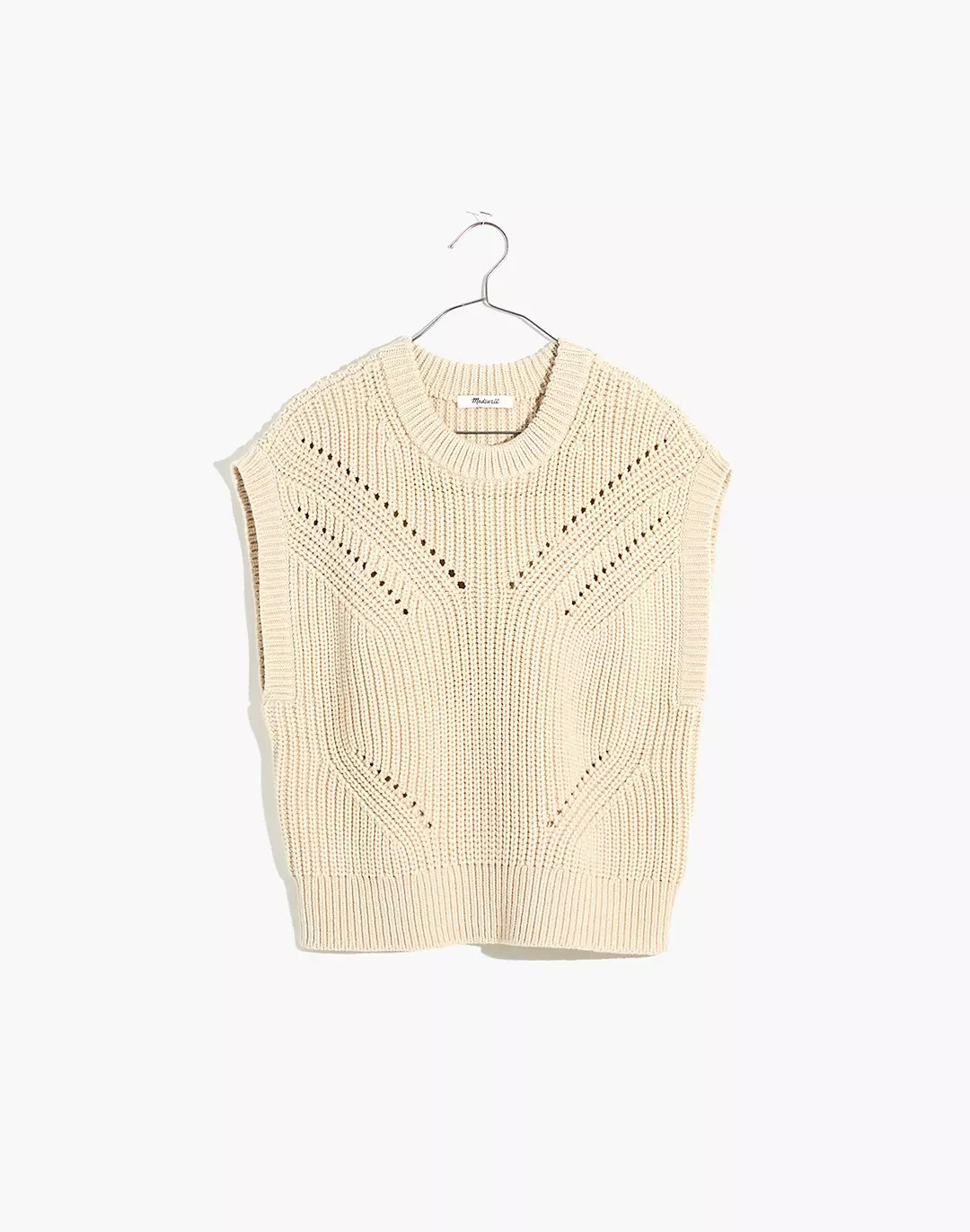 Mariella Pointelle Sweater Tee | Madewell