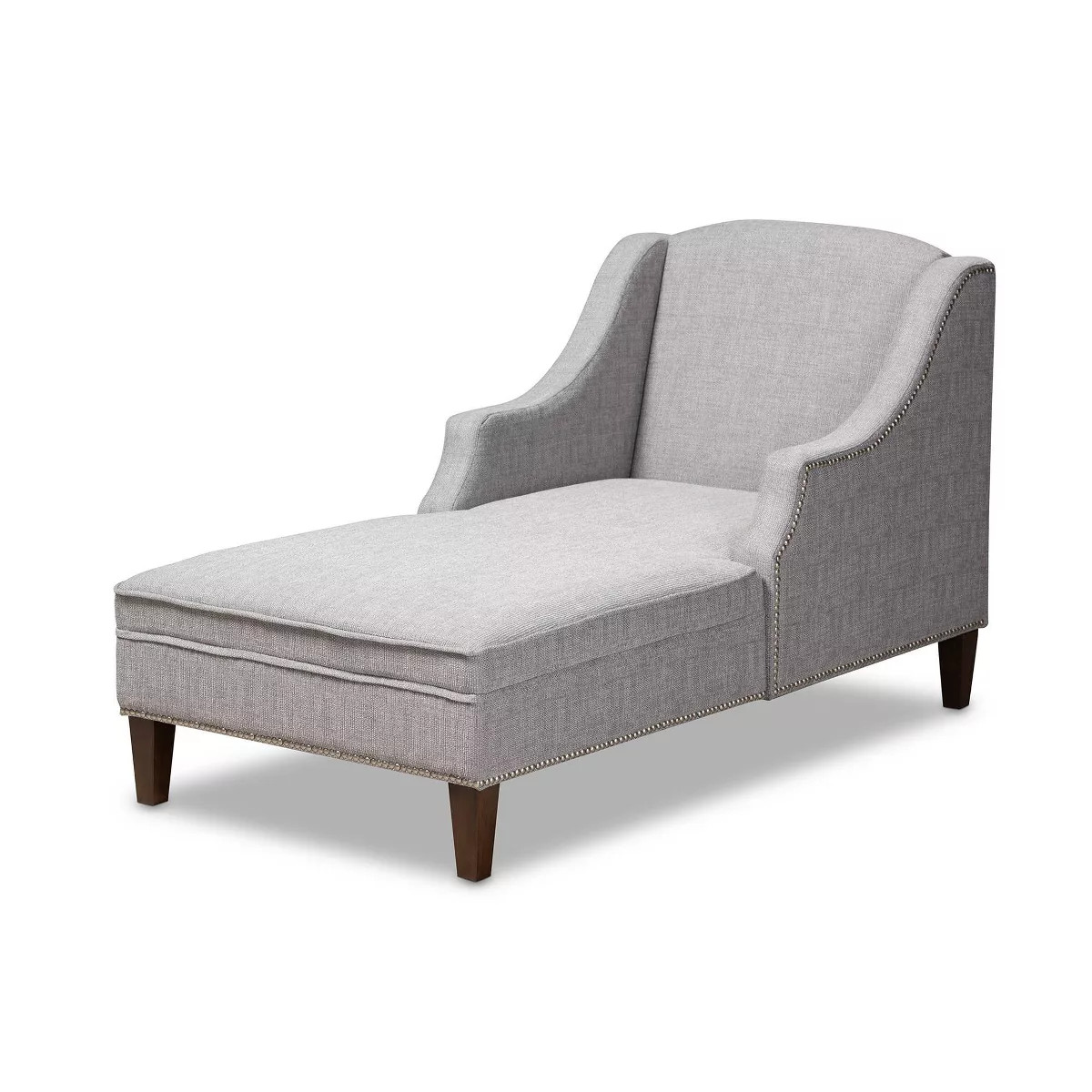 Leonie Chaise Gray - Baxton Studio | Target