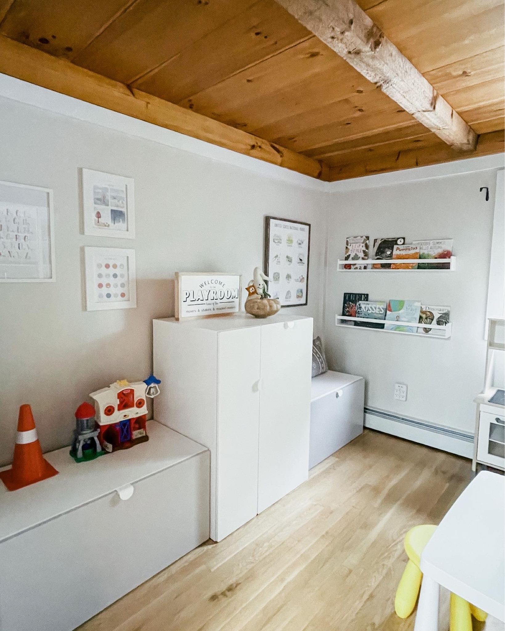 Our Playroom!

My goal was organization. These IKEA storage units are made for kids, and hold all of their toys, with room! Nothing I’ve found elsewhere has worked as well as these. 🙌

#LTKhome #LTKkids