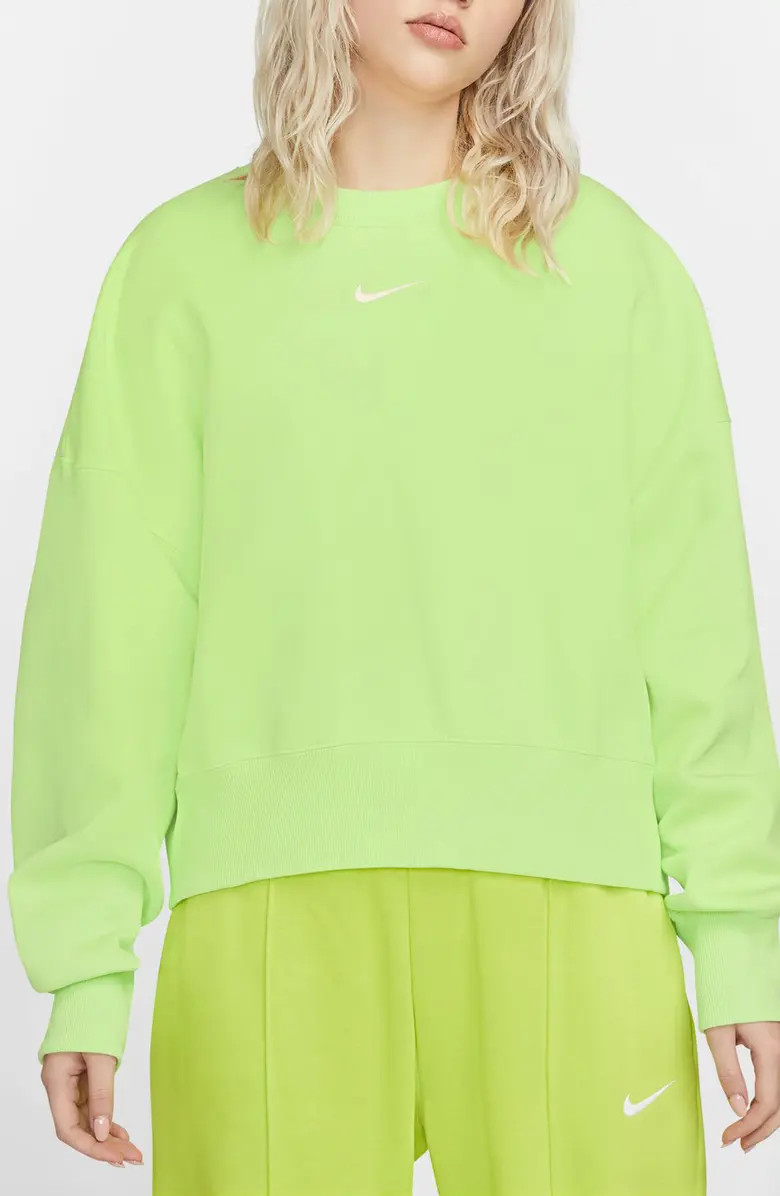 Nike Phoenix Fleece Crewneck Sweatshirt | Nordstrom | Nordstrom