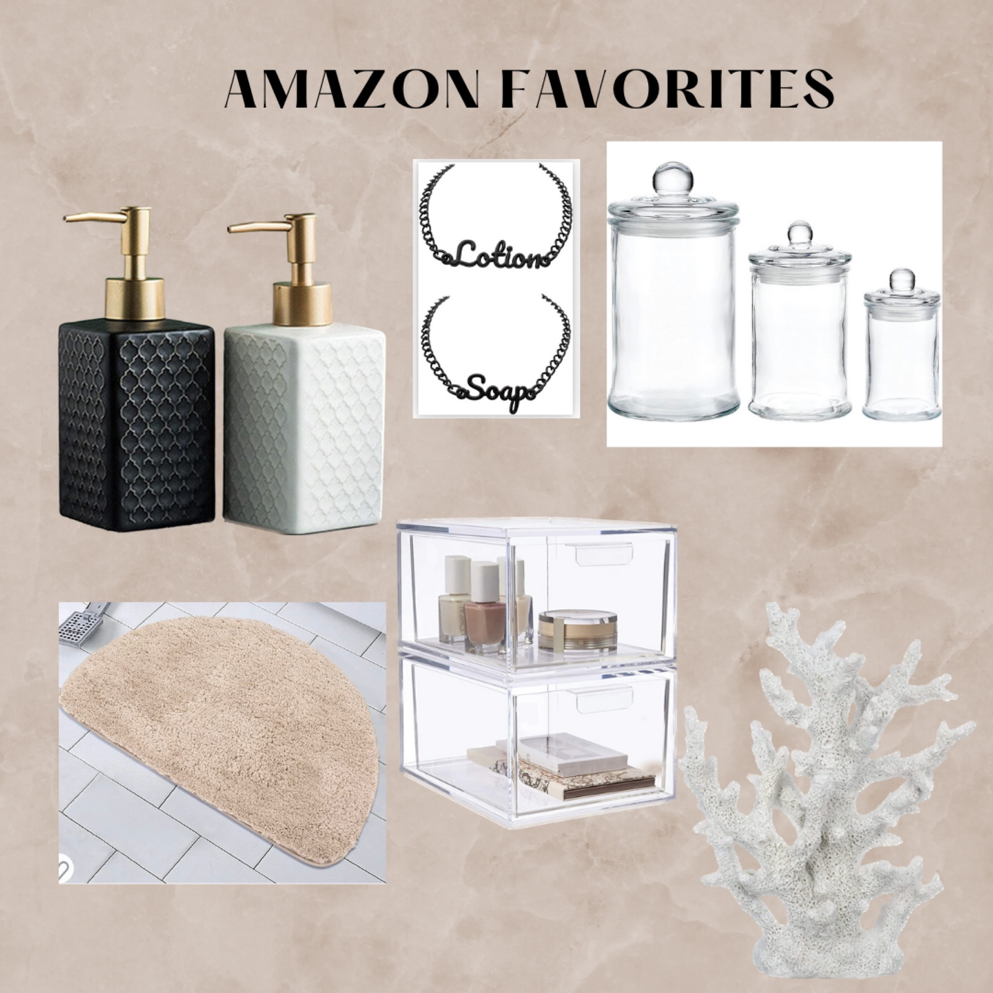 Shop some of my favorite amazon products for the Bathroom 

#LTKFind #LTKstyletip #LTKunder100