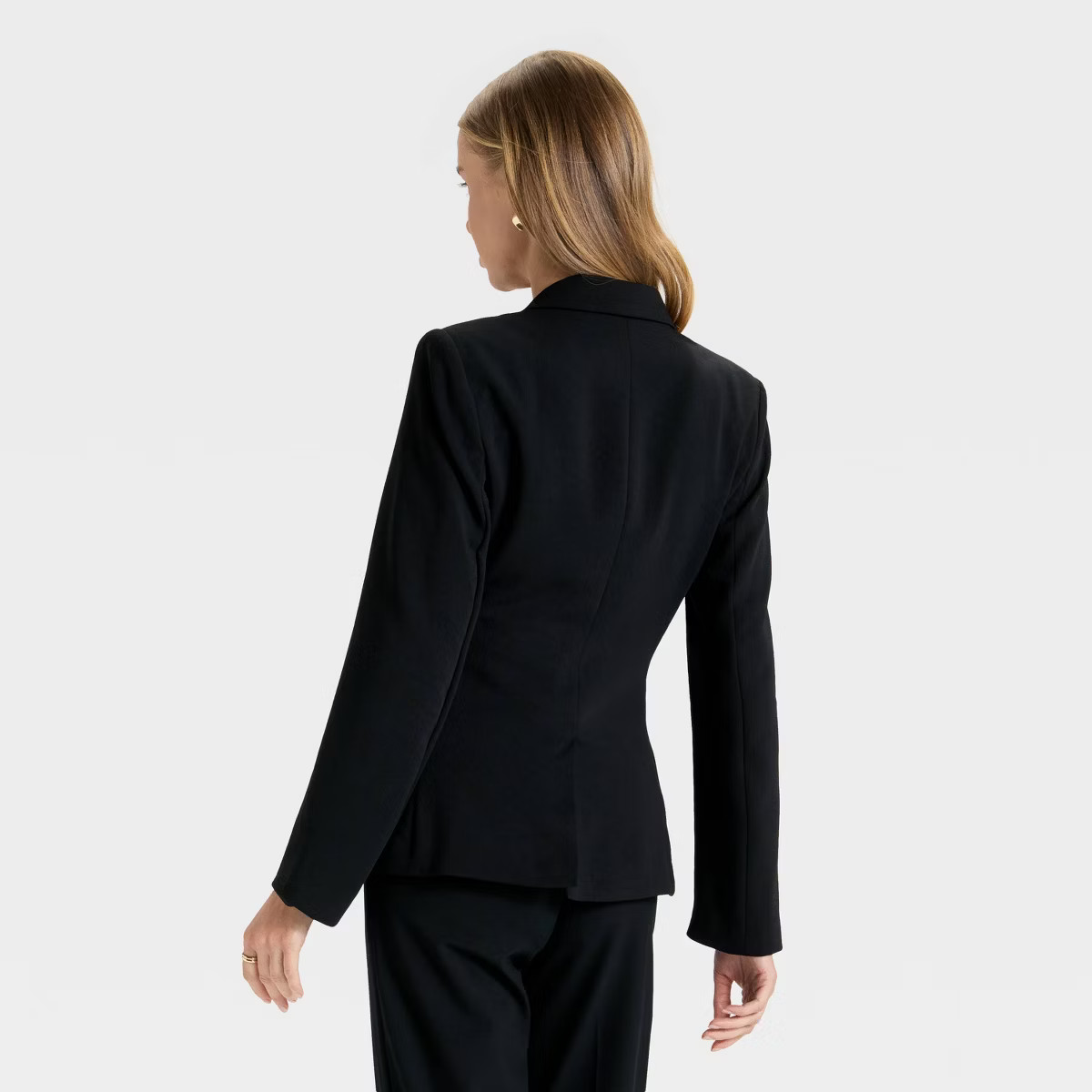 Women's Signature Crepe Fitted Blazer - A New Day™ | Target