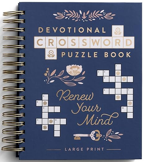 Devotional Crossword Puzzle: Renew Your Mind (Large Print) | Amazon (US)