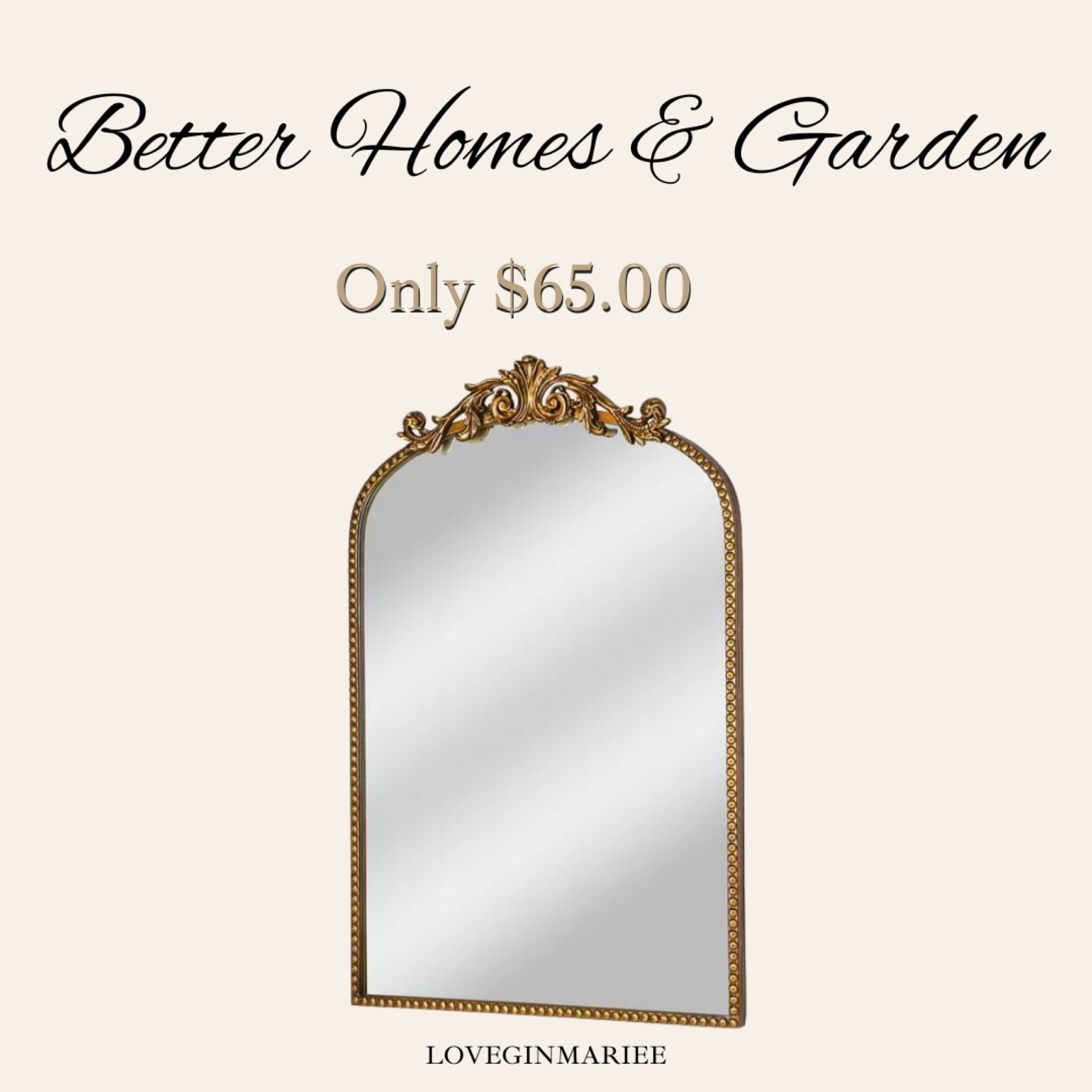 Beautiful accent mirror at Walmart #betterhomesandgarden

#LTKfindsunder100 #LTKhome #LTKstyletip