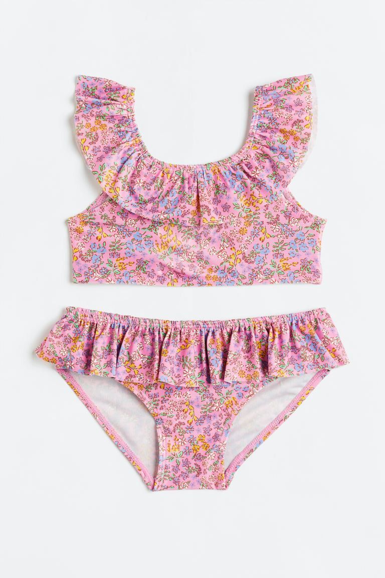 Patterned Ruffled Bikini | H&M (US + CA)