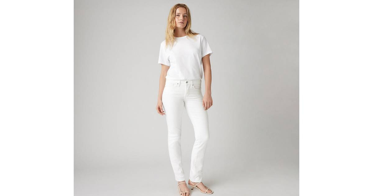 314 Shaping Straight Women's Jeans - White | Levi's® US | Levi's US