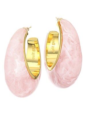 Cult Gaia Mona Hoop Earrings - Pink | Saks Fifth Avenue