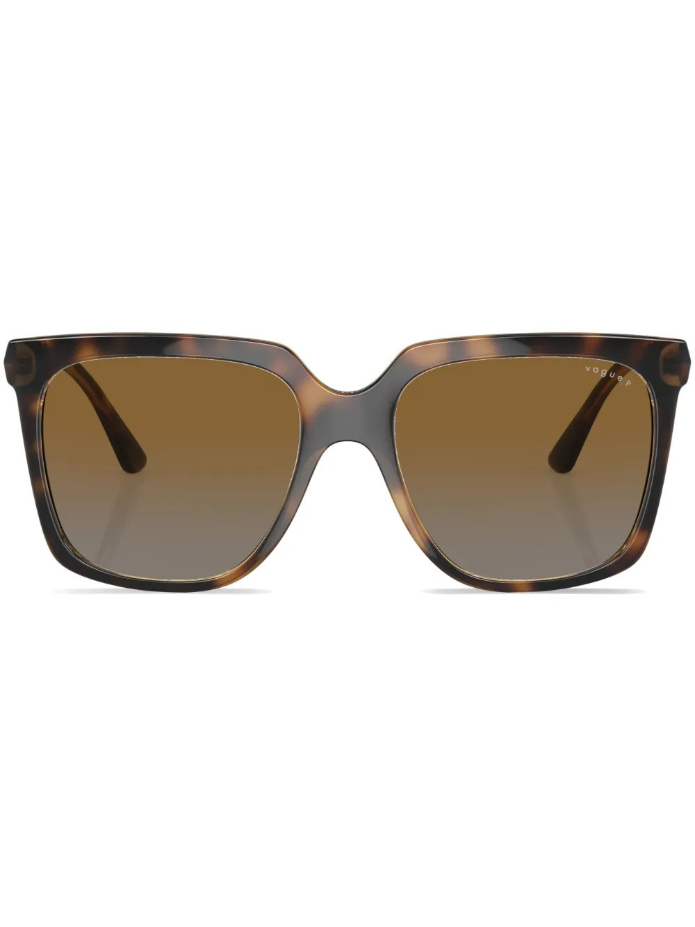 Vogue Eyewear tortoiseshell-effect square-frame sunglasses - Brown | Farfetch Global