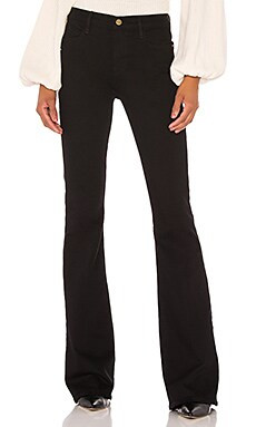 FRAME Le High Flare in Film Noir from Revolve.com | Revolve Clothing (Global)