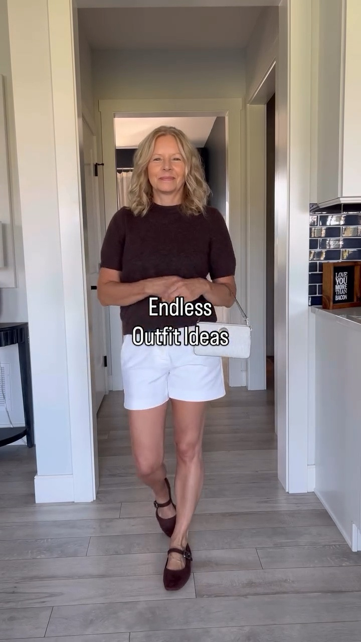 Because who has time for “wear once and done” pieces? Not us!
Comment Link for available links. See below for details.

For reference I am 5’ 3”
My normal sizes:
Tops - small
Bottoms - small, 2, or 4
Shoe size - 8

Sweater is H&M - Linked 
I sized up to a M for a longer fit.

Shoes are H&M, size 8 - Linked

Jeans are Lucky Brand from Nordstrom Rack…bought in store
Size 26R

Tan pants are from Amazon - Linked
Size small, 31 length

White shorts are from Loft - Linked
Size 2

Linen skirt is older, from my closet. #timelessstyle #easyoutfit #fashion #outfitinspo #shopping #style #over50 #outfitideas #ootd #shop #hm @hm #closetstaples #fallfashion #transitionalstyle