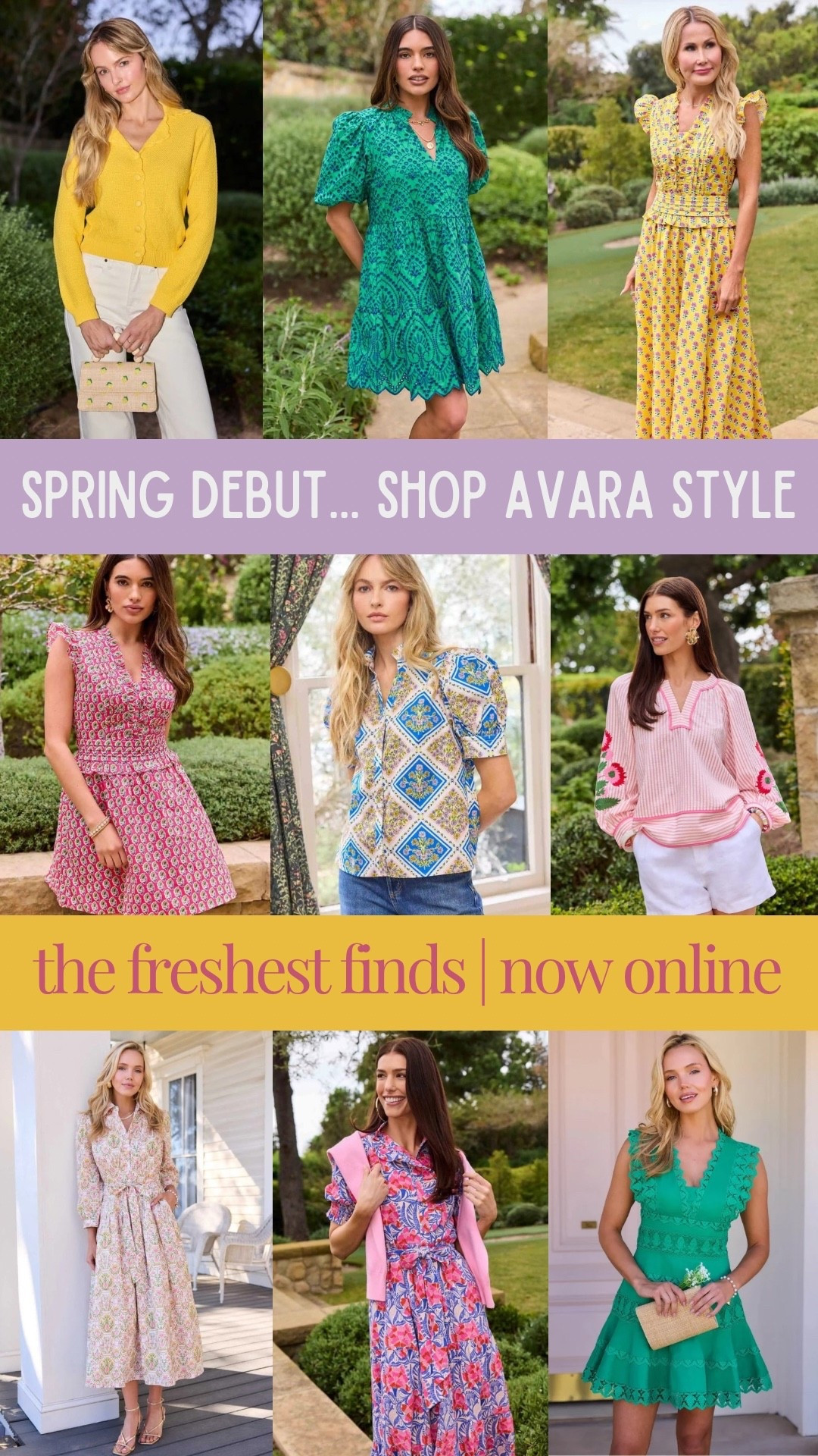 the Avara spring debut • best of the best in this collections must haves • 

#LTKSeasonal #LTKOver40 #LTKmomlife