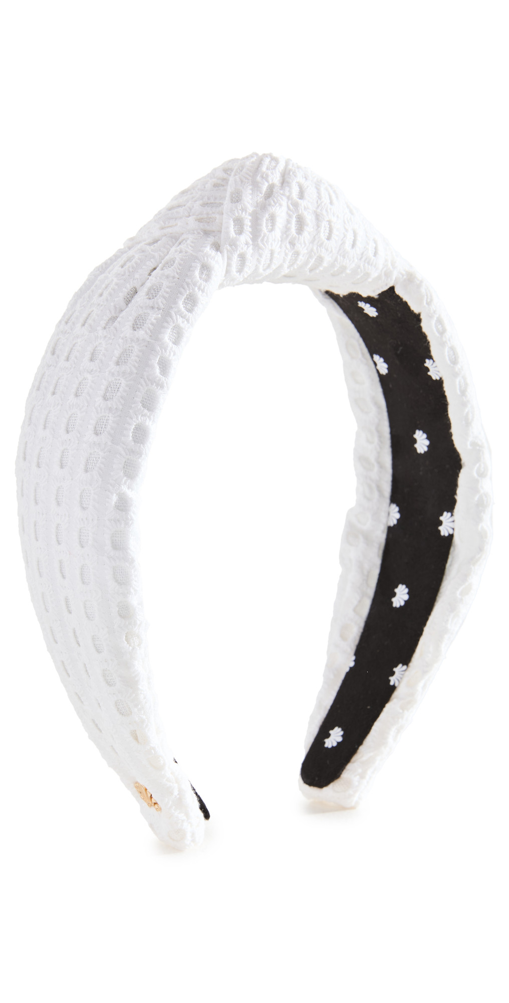 Lele Sadoughi Eyelet Knotted Headband | Shopbop