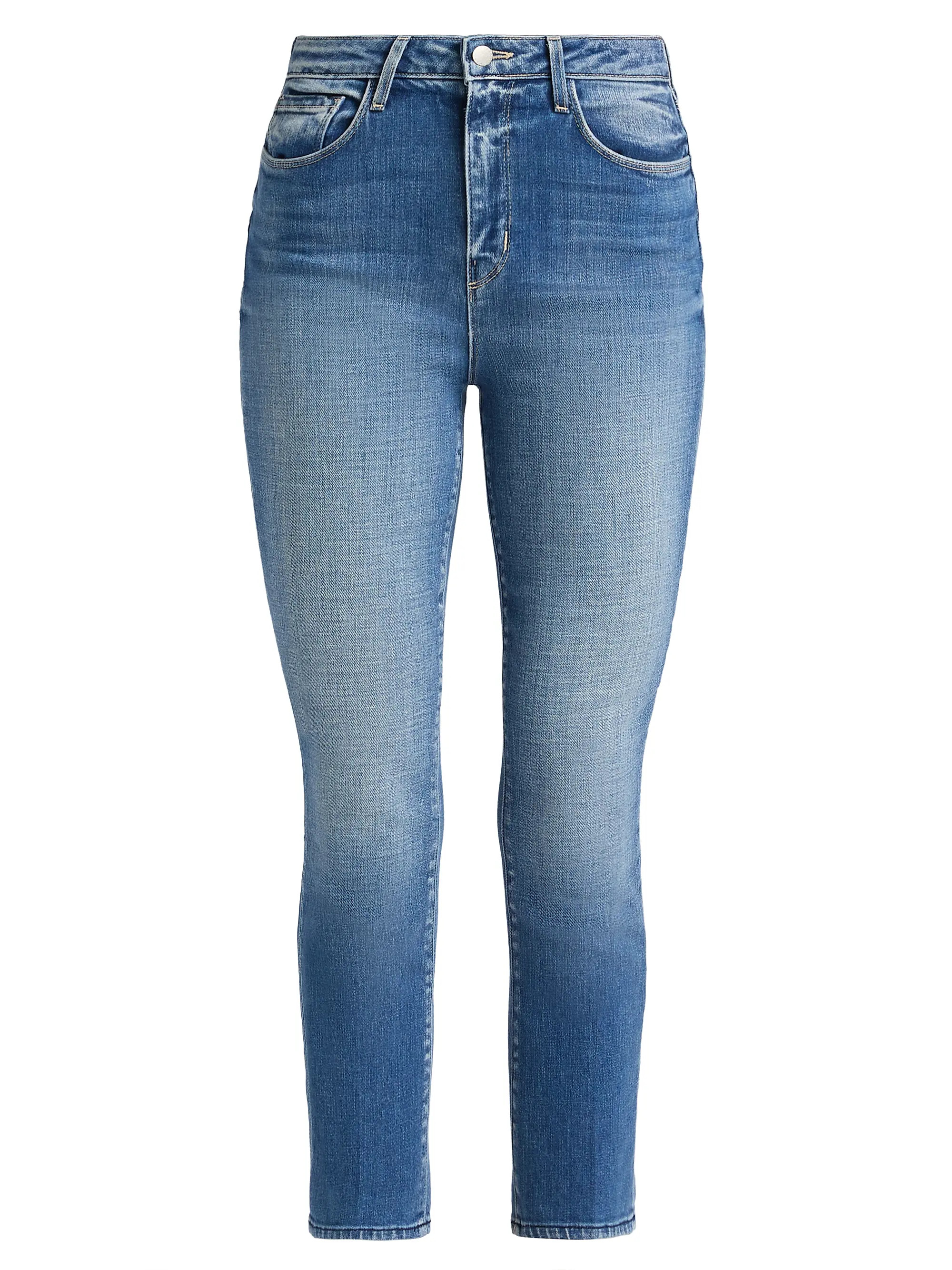 Celestia Ultra High-Rise Slim Jeans | Saks Fifth Avenue