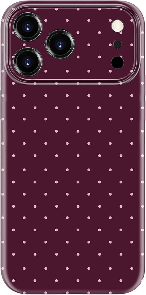 LUHOURI Polka Dot Phone Case for iPhone 18 Pro Max, Cute Aesthetic Dotted | Amazon (US)