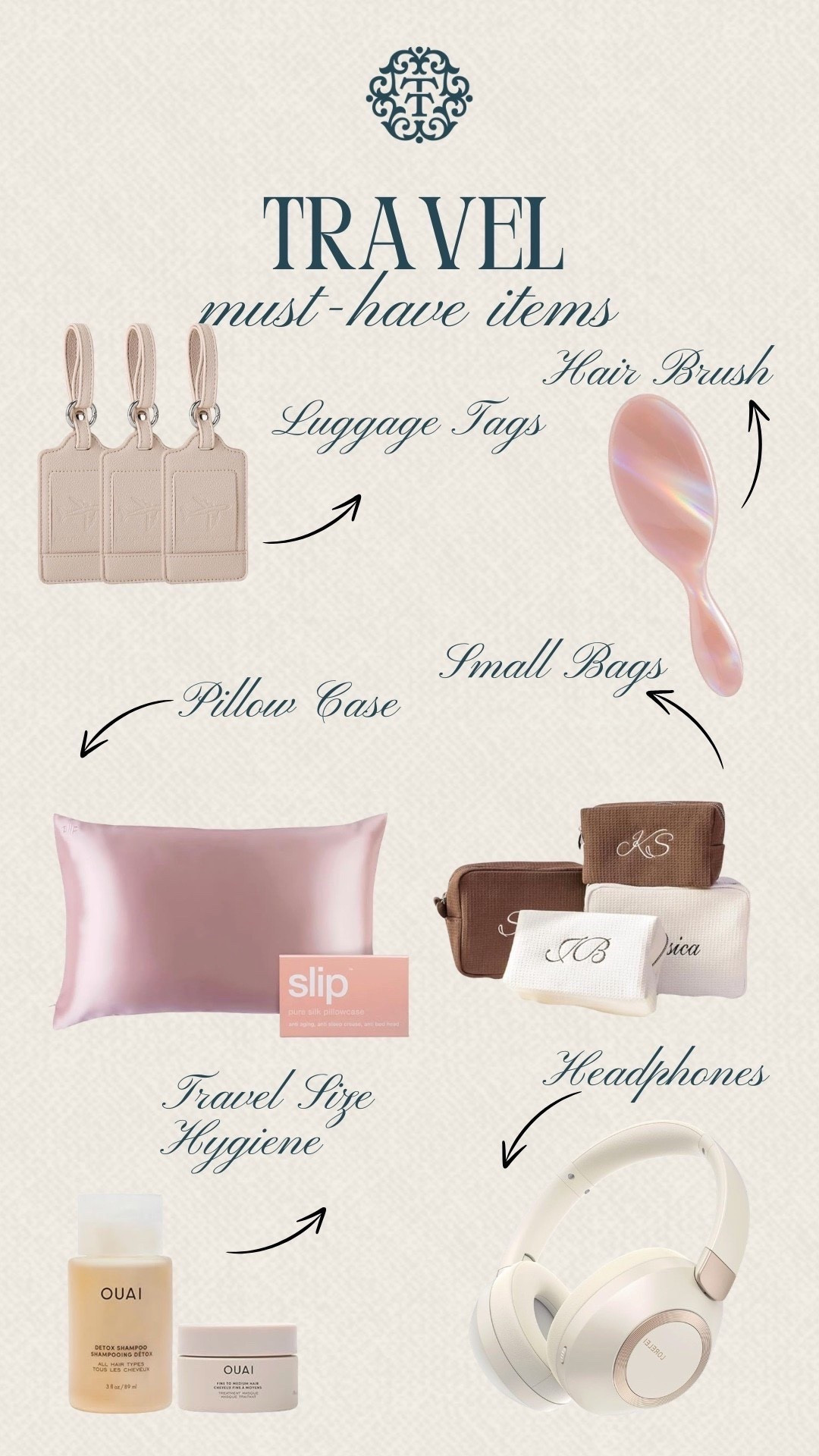 Your go-to travel must-haves for your next trip. These little essentials keep everything organized, comfortable, and easy while you’re on the go. They make packing and traveling feel so much smoother. s


#LTKMidsize #LTKTall #LTKTravel