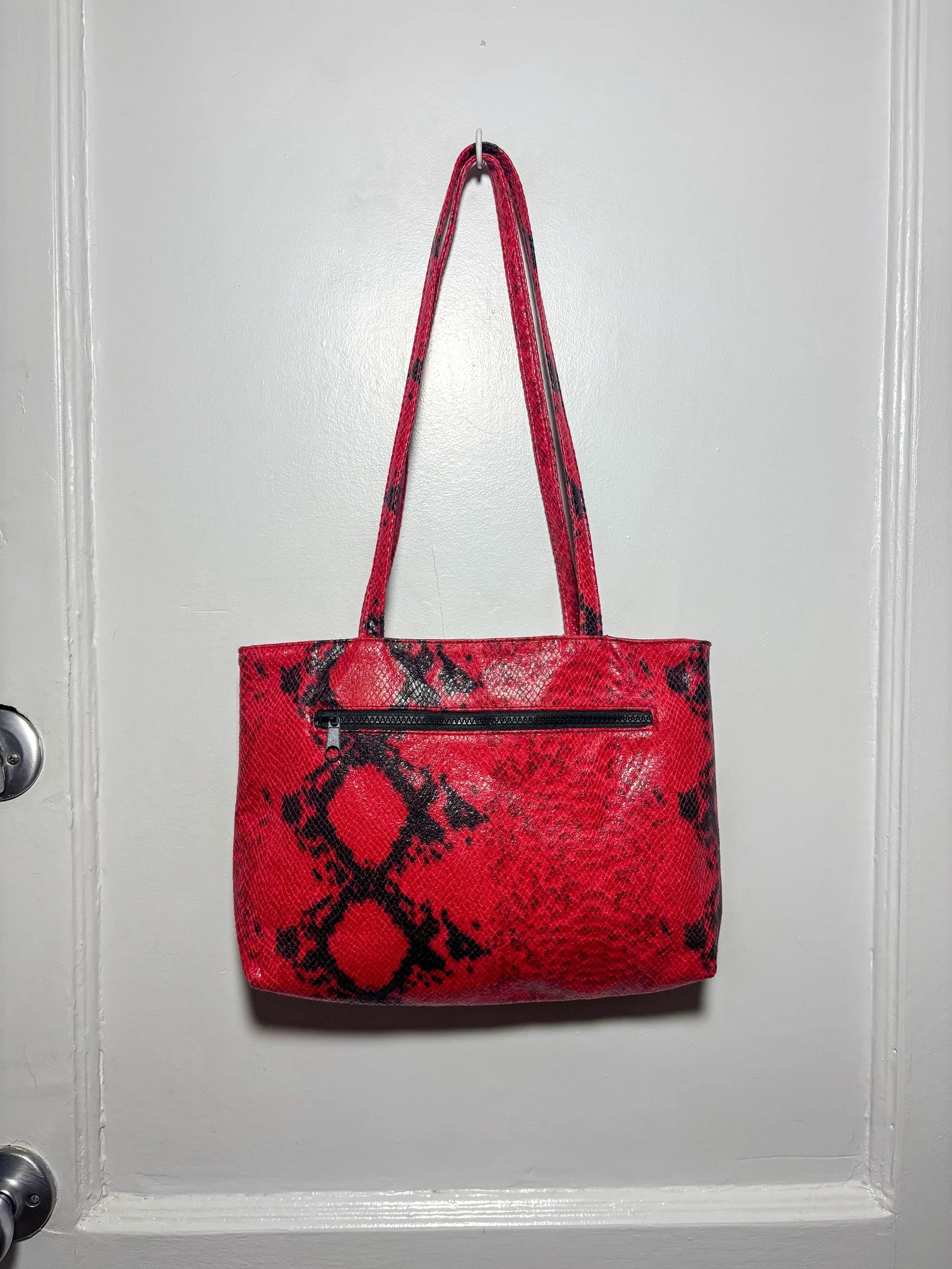 2000s Large Are Faux Snakeskin Tote Purse - Etsy Canada | Etsy (US)