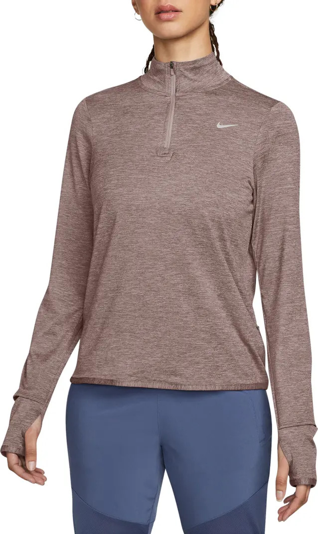 Dri-FIT Swift Element UV Quarter Zip Running Pullover | Nordstrom