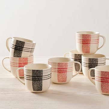 Origin Plaid Mug | West Elm (US)