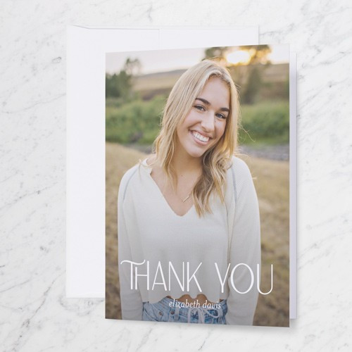 Quiet Type 3x5 Folded Card by Yours Truly | Shutterfly