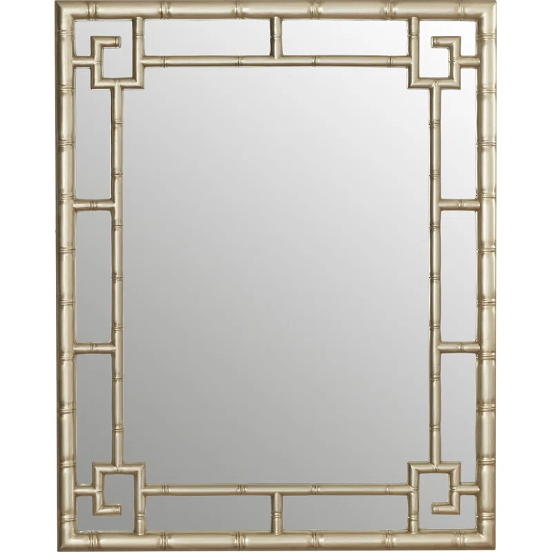 Silver Leaf Resin Wall Mirror | Wayfair North America