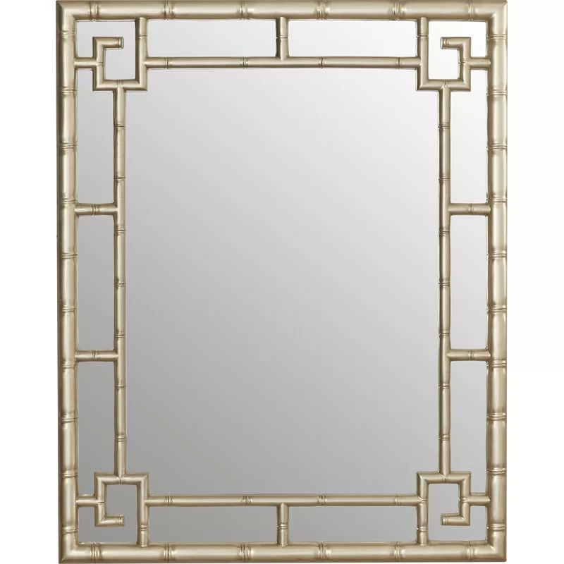 Silver Leaf Resin Wall Mirror | Wayfair North America