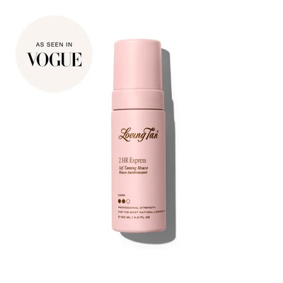 2 HR Express Self-Tanning Mousse Dark | Loving Tan - US