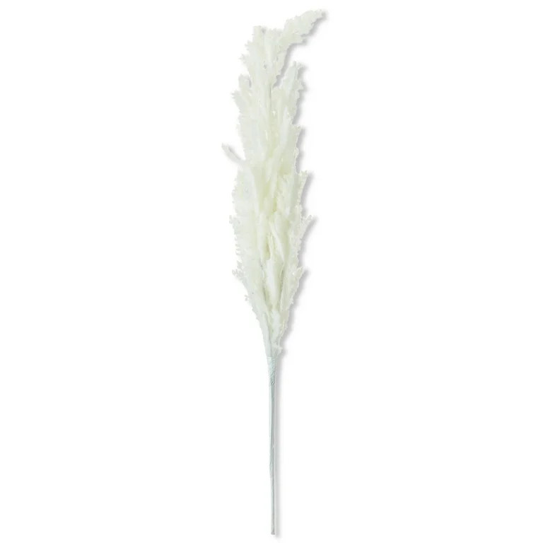 Pampas Christmas Pick, White, 18 in, by Holiday Time | Walmart (US)