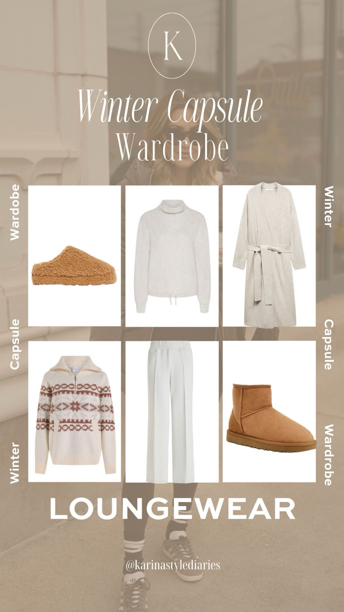 It’s loungewear season! Bundle up and enjoy a cozy night in, all while looking the part. These cute picks would make a great addition to your winter wardrobe, and the matching lounge set is chic enough to wear both at home and out and about. Of course this cold and dreary season wouldn’t be complete without a classic pair of UGG boots — linking my favorites (along with some house slippers) here! 

#LTKSeasonal #LTKHoliday #LTKShoeCrush