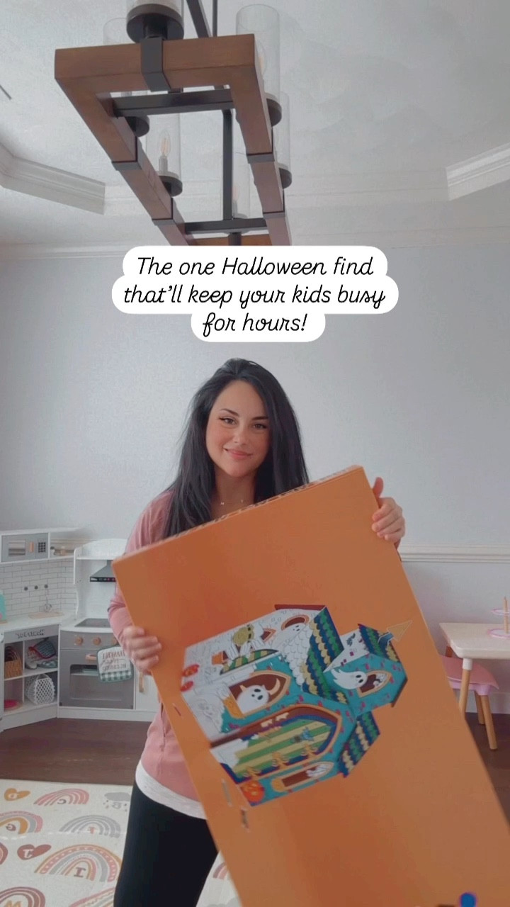 Hours of spooky fun for your little ones & a little chill time for you! 🫶🏻
A little side tip I only let them use washable markers & crayons 👍🏻


#LTKFallSale #LTKVideo #LTKKids